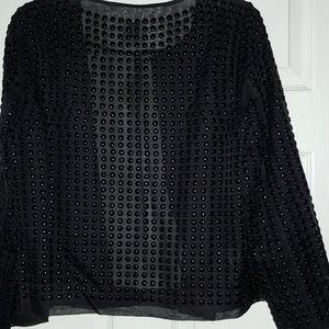 new Haute & Hippie  Beaded Organza jacket .
